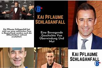 Kai Pflaume Schlaganfall