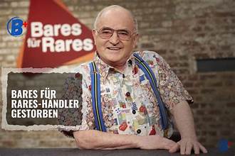 Waldi Bares für Rares-Händler gestorben Ein Nachruf auf einen legendären Trödler